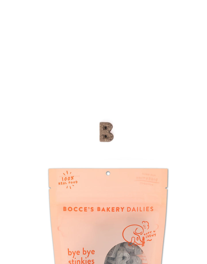 Bocce's Bakery - Bye Bye Stinkies Pumpkin + Ginger Soft & Chewy Dog Treats