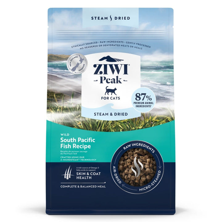 ZIWI Peak Steam and Dried South Pacific Fish Cat Food