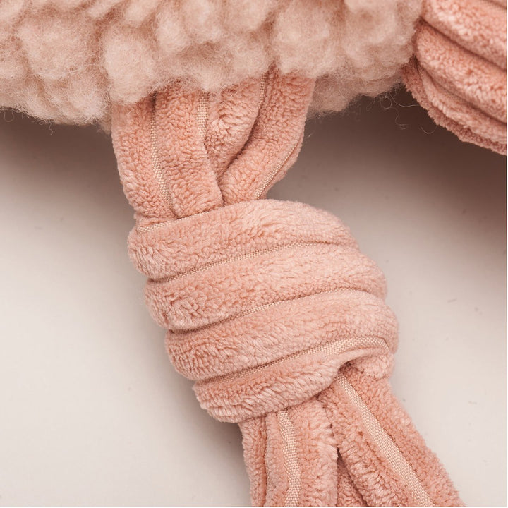 Huggle Hounds HuggleFleece FlufferKnottie - Penelope Pig