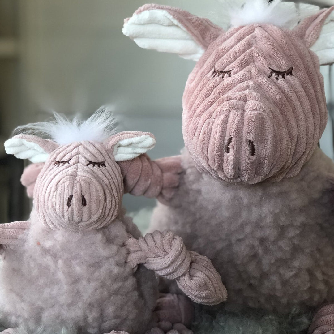 Huggle Hounds HuggleFleece FlufferKnottie - Penelope Pig
