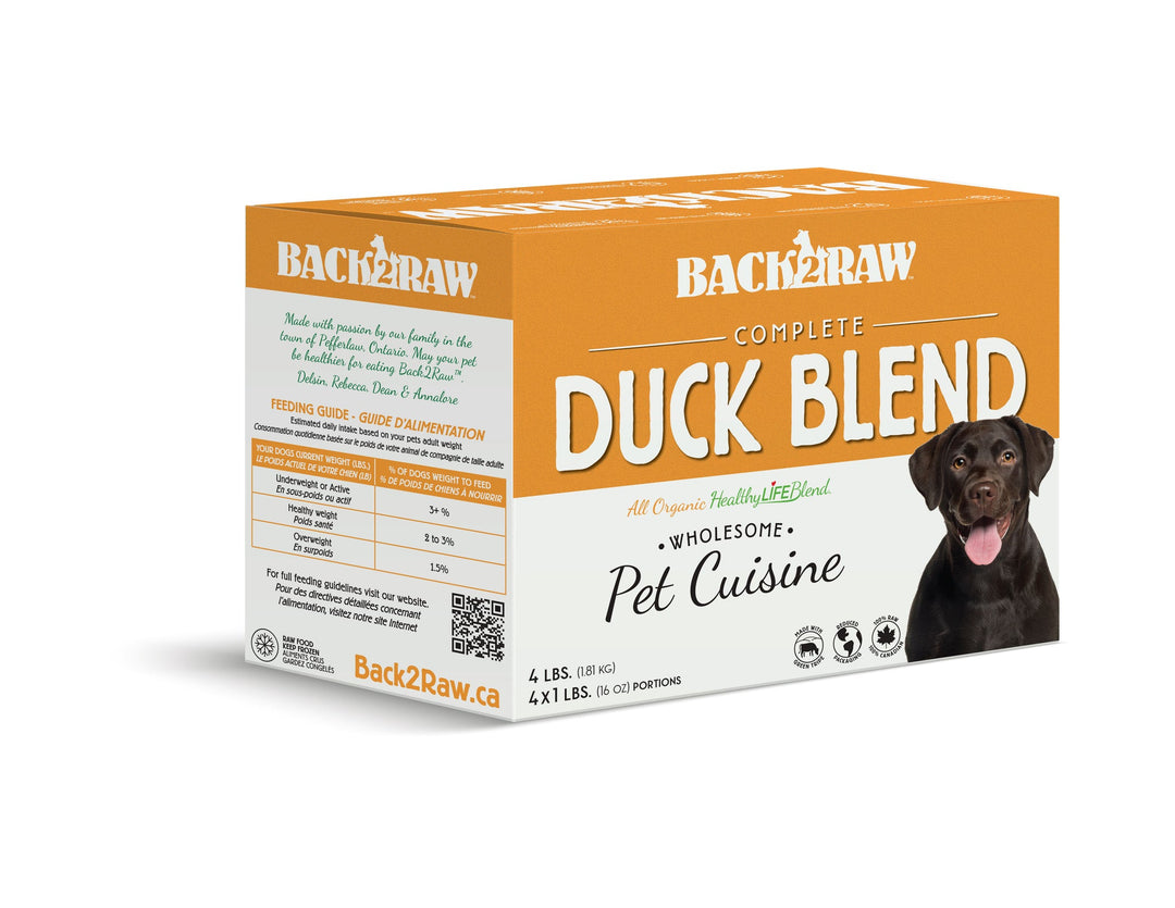 Back2Raw Complete Duck Blend (4LB Box)