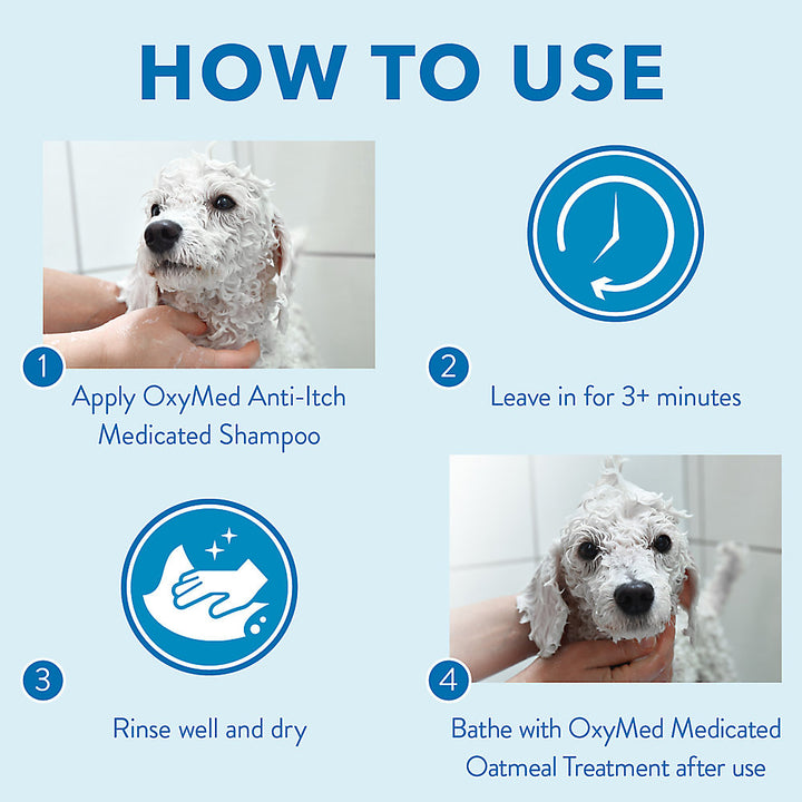 Tropiclean OxyMed Anti-Itch Medicated Shampoo