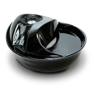Pioneer Pet Raindrop Ceramic Water Fountain For Cats