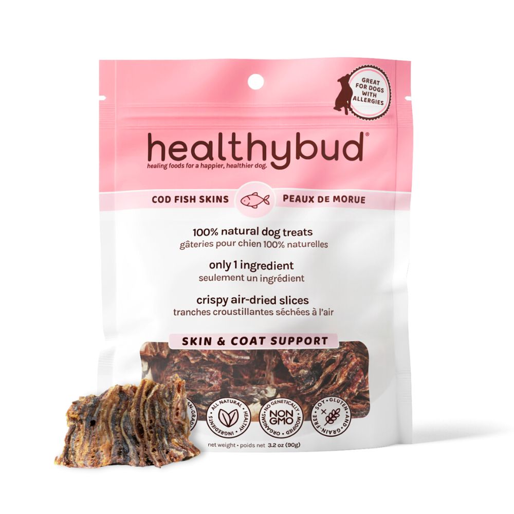 Healthybud Dog Treats - Cod Skins