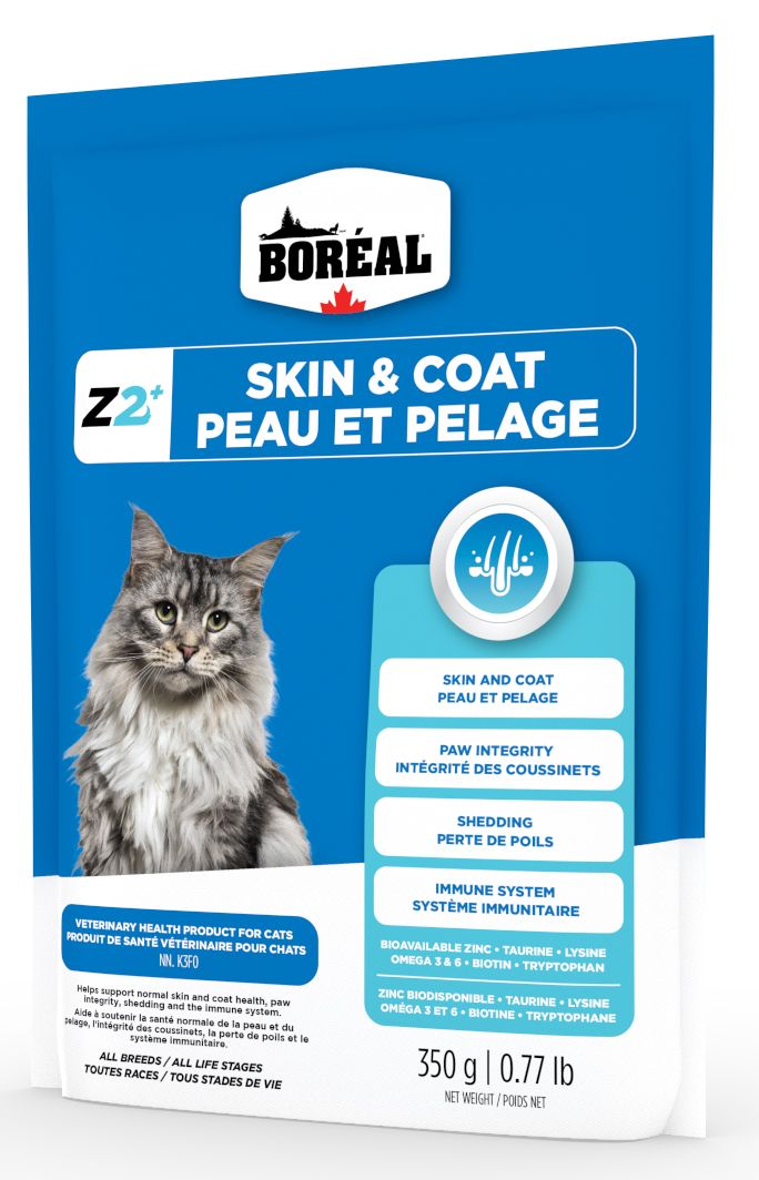 Boreal Zinpro Z2+ Skin And Coat Supplement for Cats