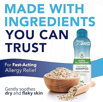 Tropiclean OxyMed Hypo Allergenic Shampoo