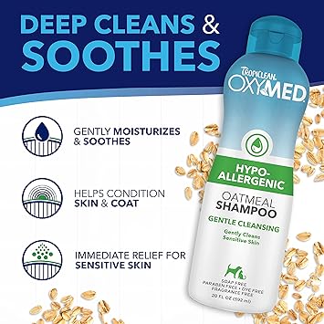 Tropiclean OxyMed Hypo Allergenic Shampoo