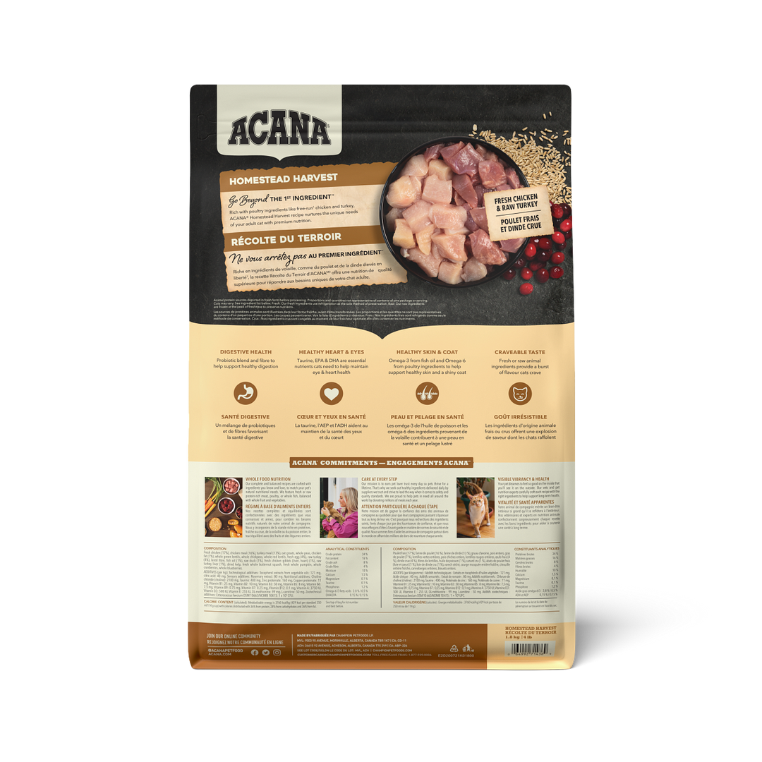 Acana Homestead Harvest Adult Cat Food