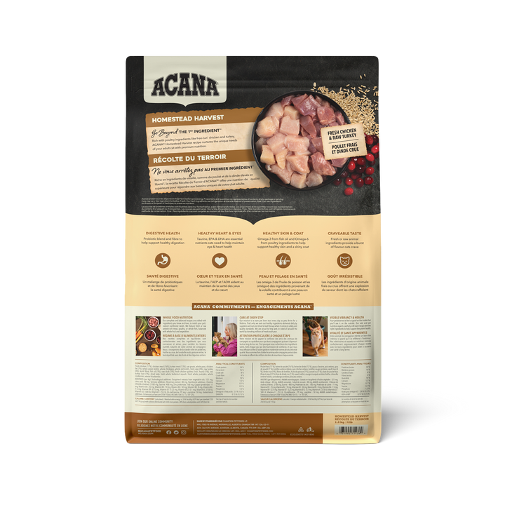 Acana Homestead Harvest Adult Cat Food