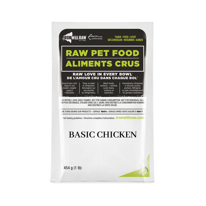 Iron Will Basic Chicken Raw Feline Recipe
