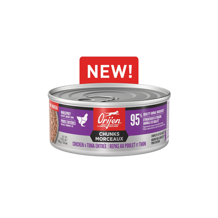 Orijen Chicken & Tuna Entree Chunks Kitten Wet Cat Food