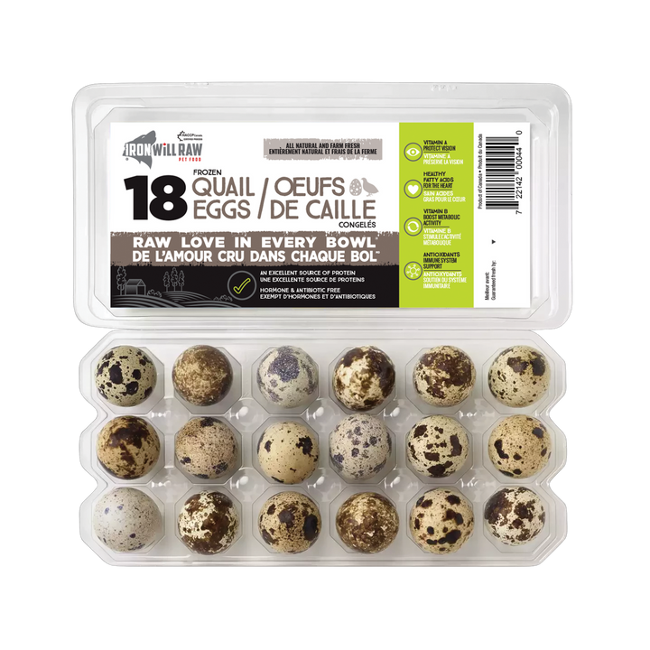 Iron Will Quail Eggs (Frozen)