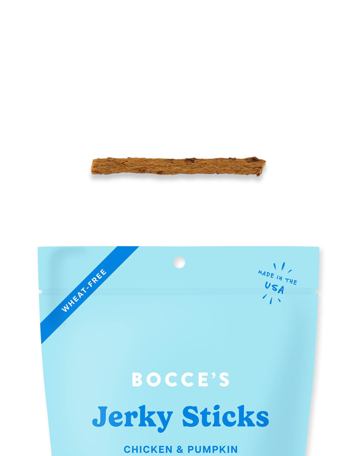Bocce's Bakery - Grazers Jerky Sticks - Chicken & Pumpkin