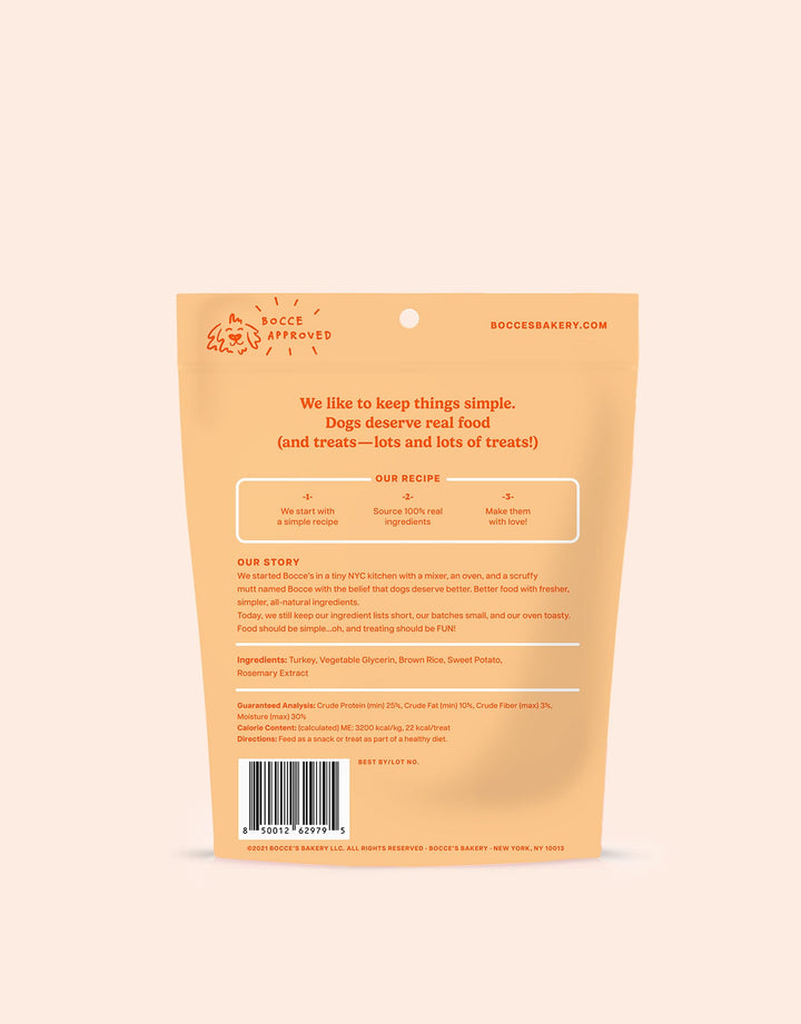 Bocce's Bakery - Grazers Jerky Sticks - Turkey & Sweet Potato