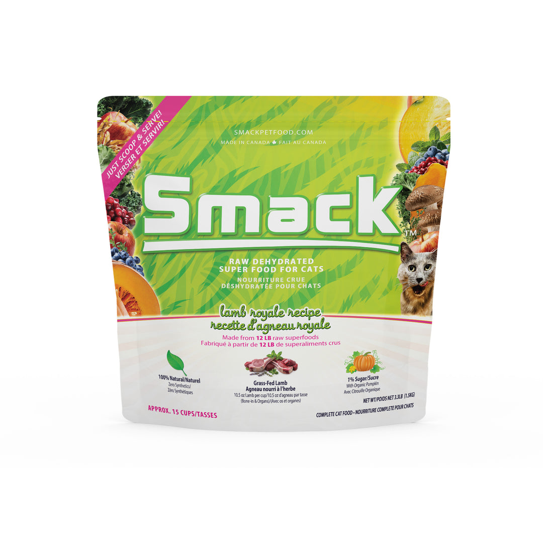 Smack Lamb Royale Dehydrated Cat Food