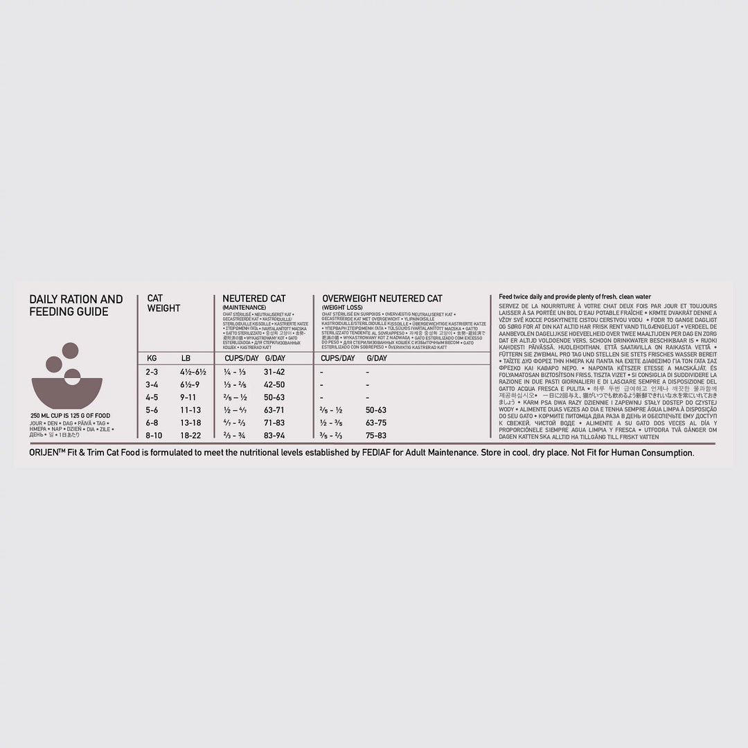 Orijen Fit & Trim Adult Cat Food