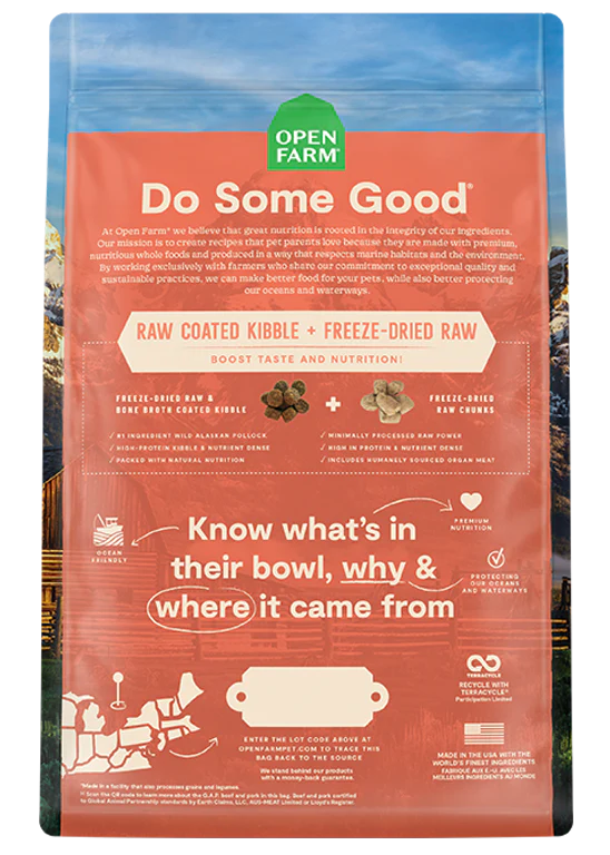 Open Farm Rawmix Tide & Terrain Recipe With Ancient Grains Dry Dog Food