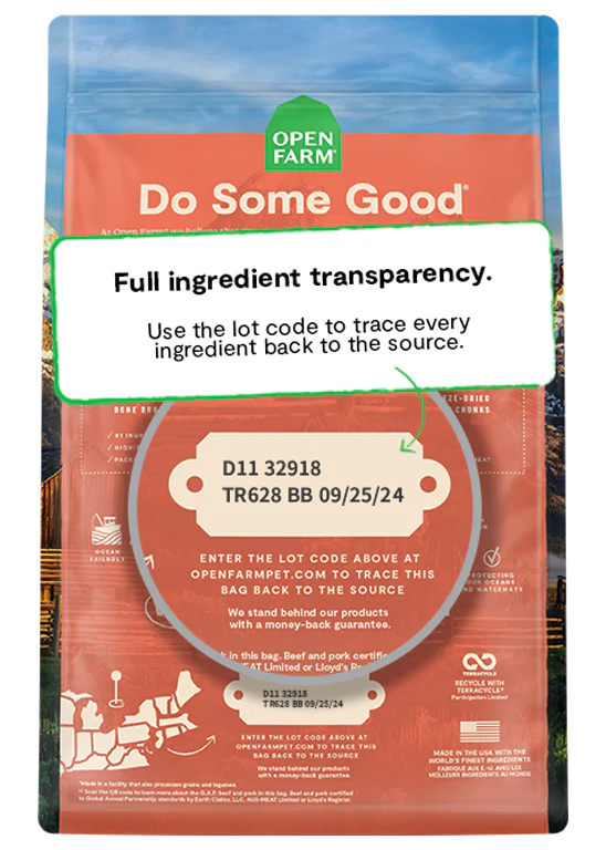 Open Farm Rawmix Tide & Terrain Recipe With Ancient Grains Dry Dog Food