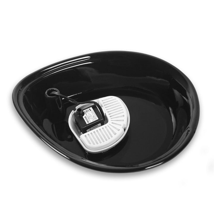 Pioneer Pet Raindrop Ceramic Water Fountain For Cats