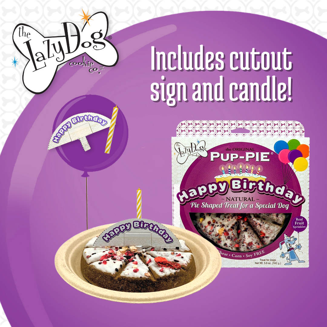 Pup-PIE Happy Birthday Pie for a Special Dog