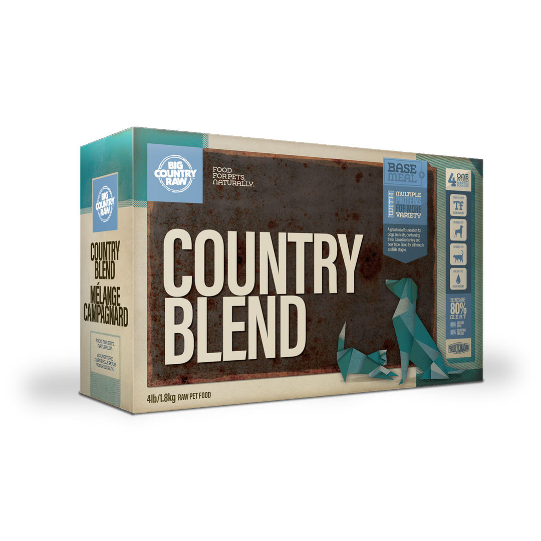 Big Country Raw Country Blend Carton - 4 Lb