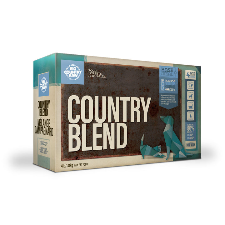 Big Country Raw Country Blend Carton - 4 Lb
