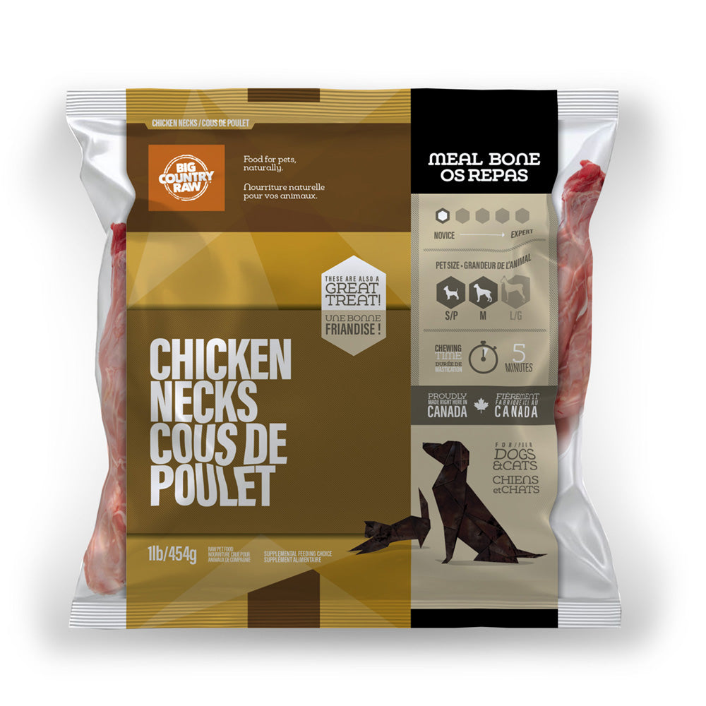 Big Country Raw Chicken Neck - 1 LB