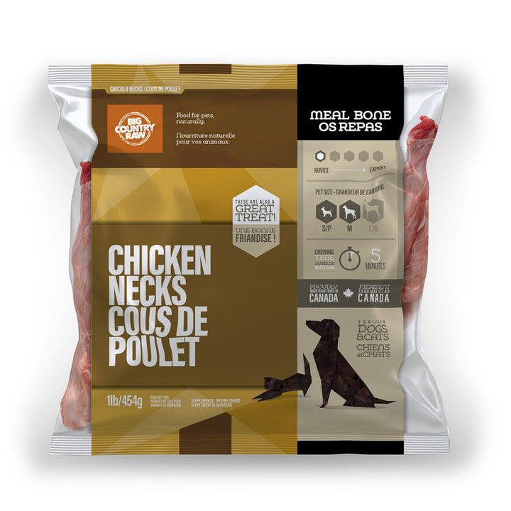 Big Country Raw Chicken Neck - 1 LB