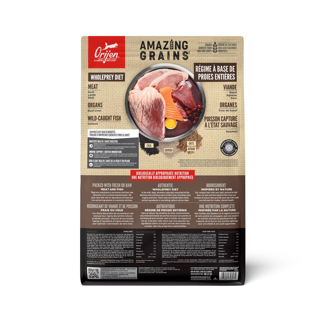 Orijen Amazing Grains Regional Red Dog Food
