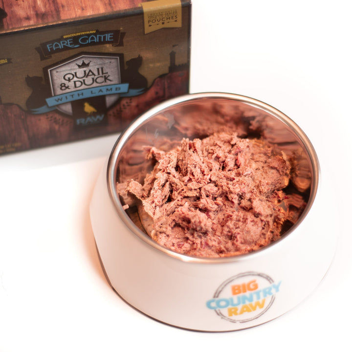 Big Country Raw Fare Game - Duck & Quail with Lamb - 2 LB