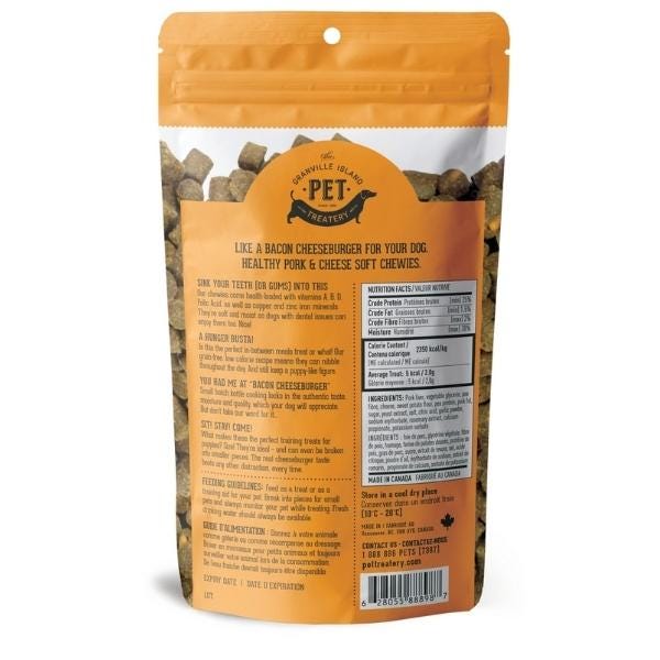 Granville - It's Like A Healthy Bacon Cheesburger Freeze Dried Dog Treats
