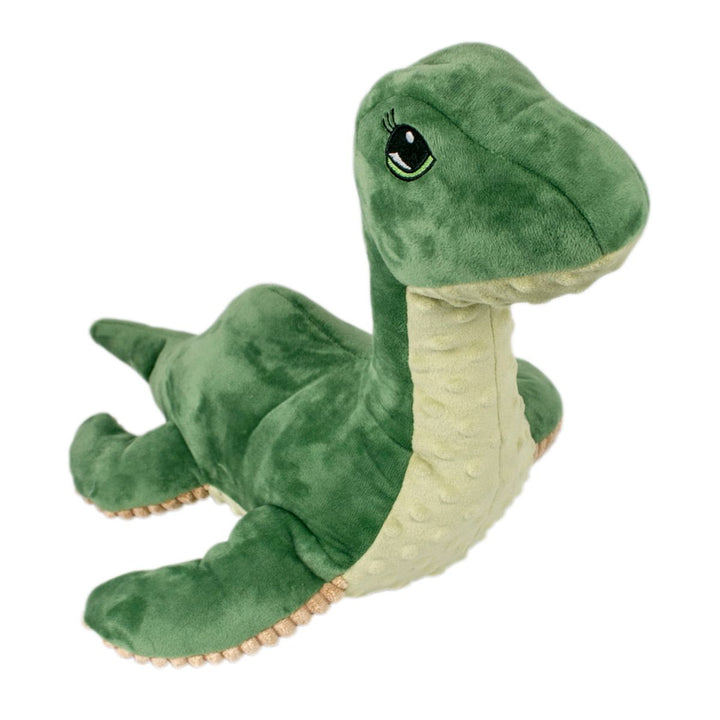 Tall Tails - Plush Nessie with Squeaker & Crinkle Dog Toy - 13"