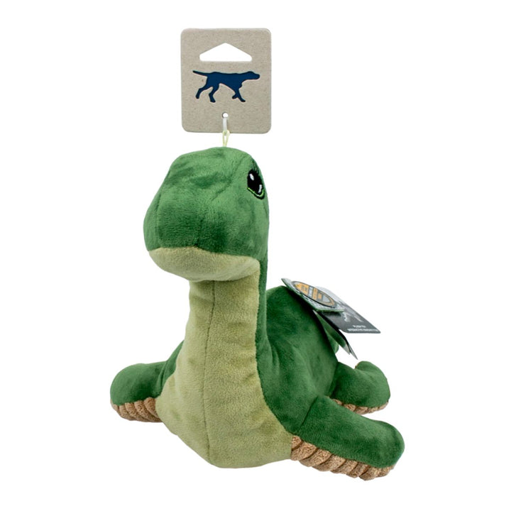 Tall Tails - Plush Nessie with Squeaker & Crinkle Dog Toy - 13"