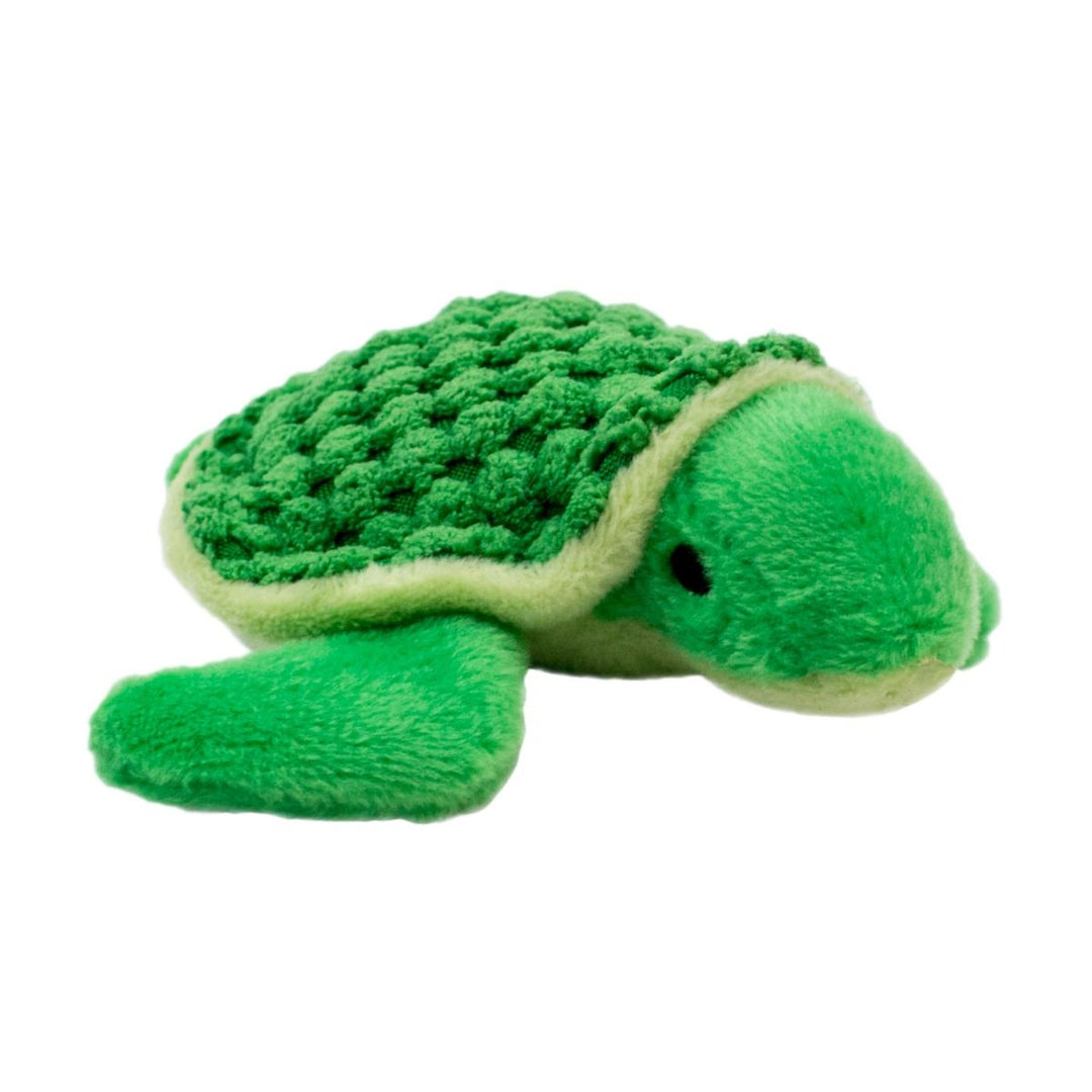 Tall Tails - Plush Turtle Squeaker Dog Toy - 4"