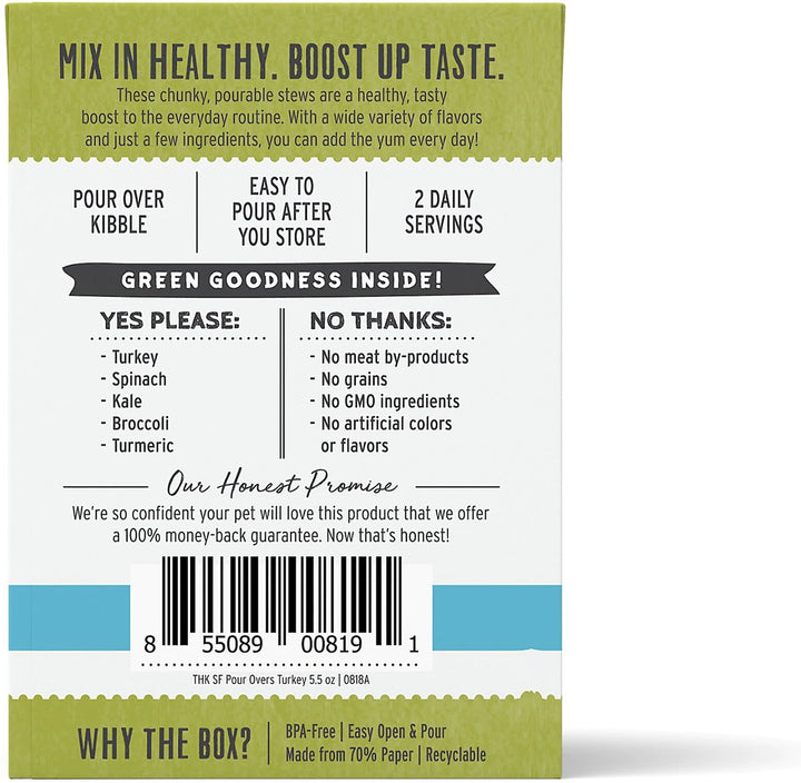 The Honest Kitchen Superfood Pour Overs - Turkey Stew