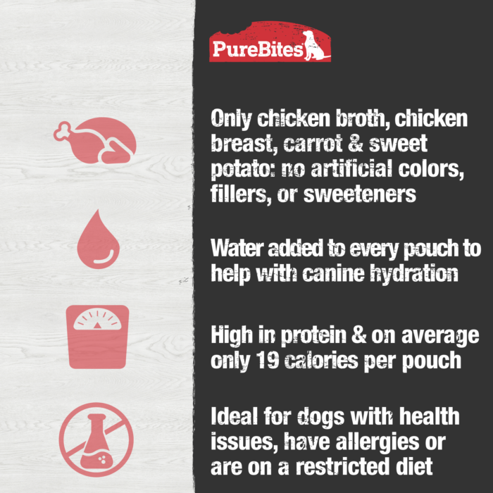 PureBites Chicken & Vegetables Dog Broth