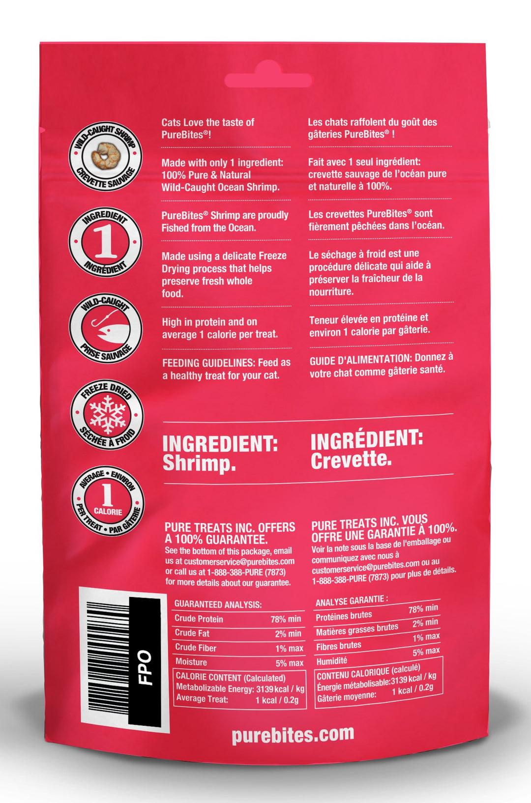 PureBites Shrimp Cat Treats