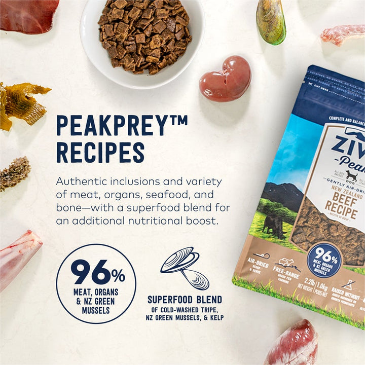 ZIWI Peak New Zealand Beef Dog Food
