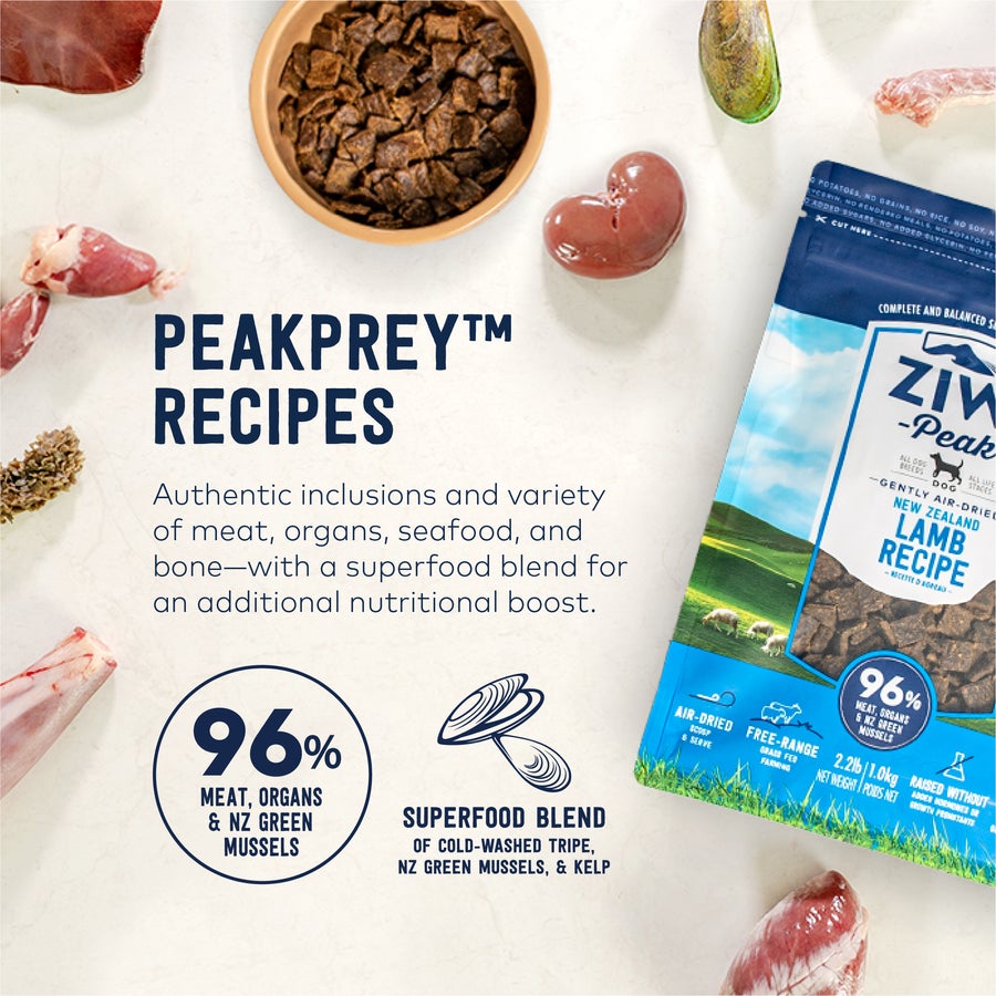 ZIWI Peak New Zealand Lamb Dog Food