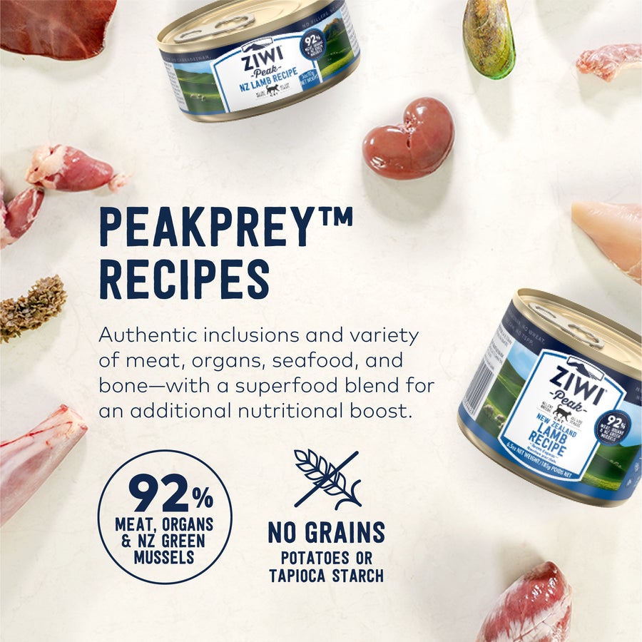 ZIWI Peak New Zealand Lamb Wet Cat Food