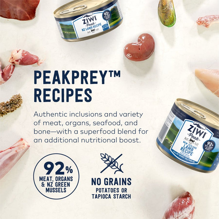 ZIWI Peak New Zealand Lamb Wet Cat Food
