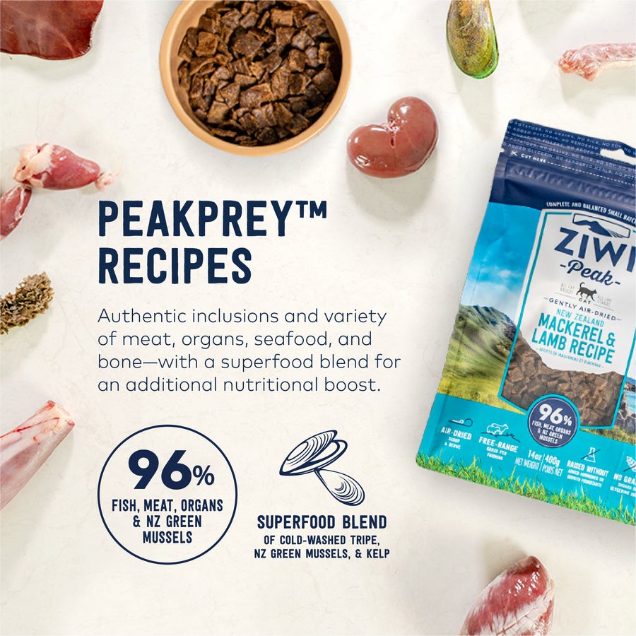 ZIWI Peak Mackerel & Lamb Cat Food
