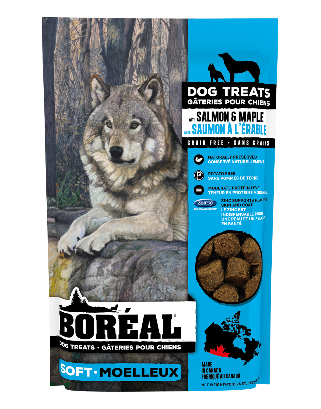 BOREAL Salmon and Maple Dog Treats
