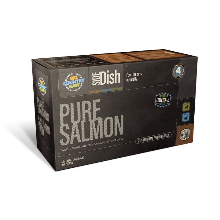 Big Country Raw Pure Salmon Carton - 4 Lb