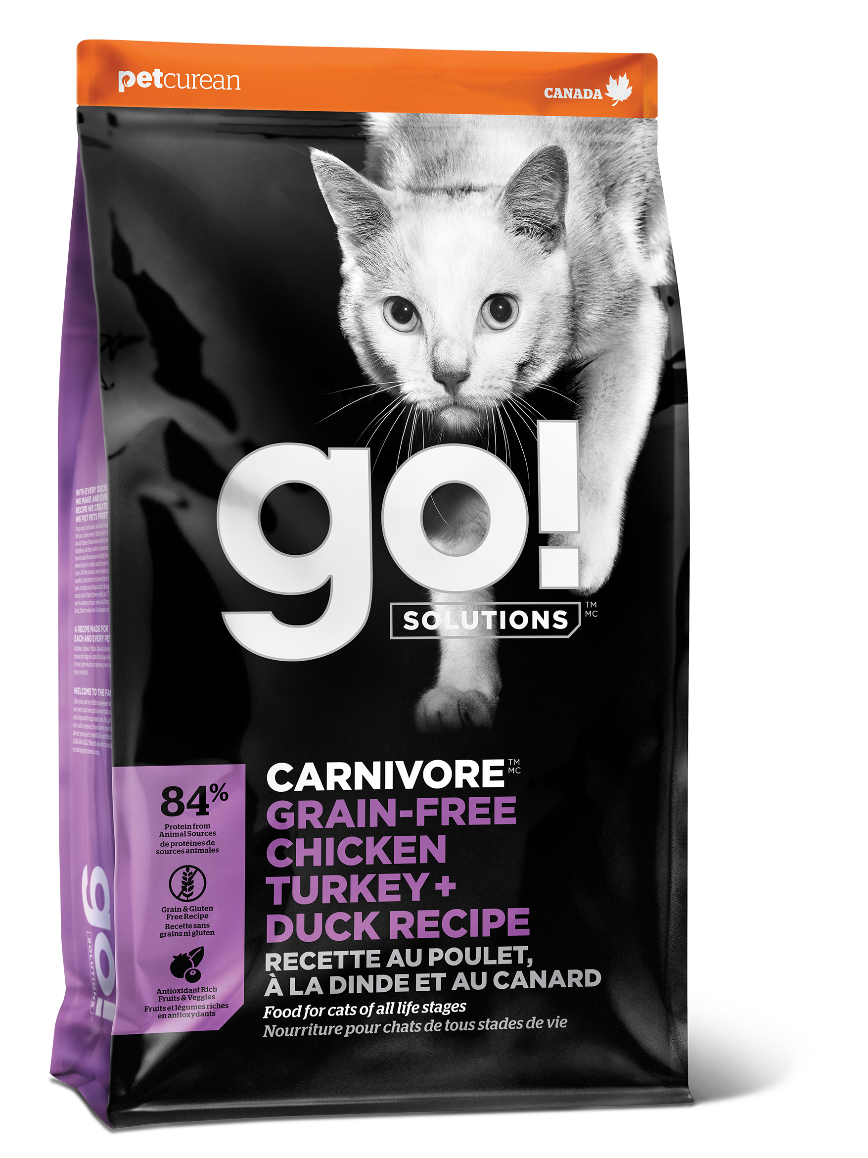 Go! Carnivore - Chicken, Turkey + Duck Cat Food – Fetchy