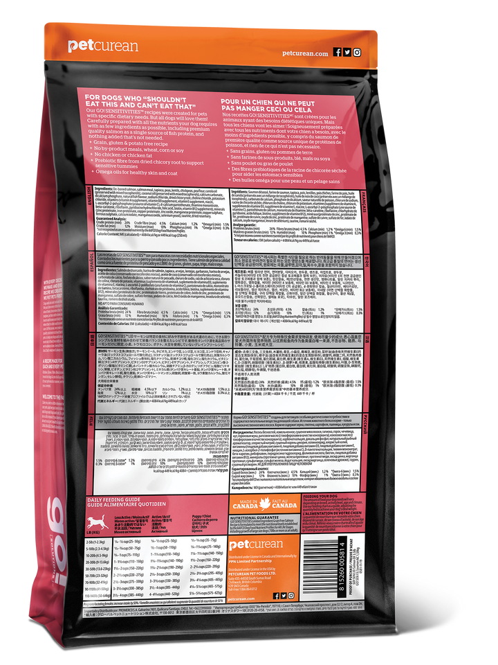 Go! Sensitivities - GF Salmon Dog Food