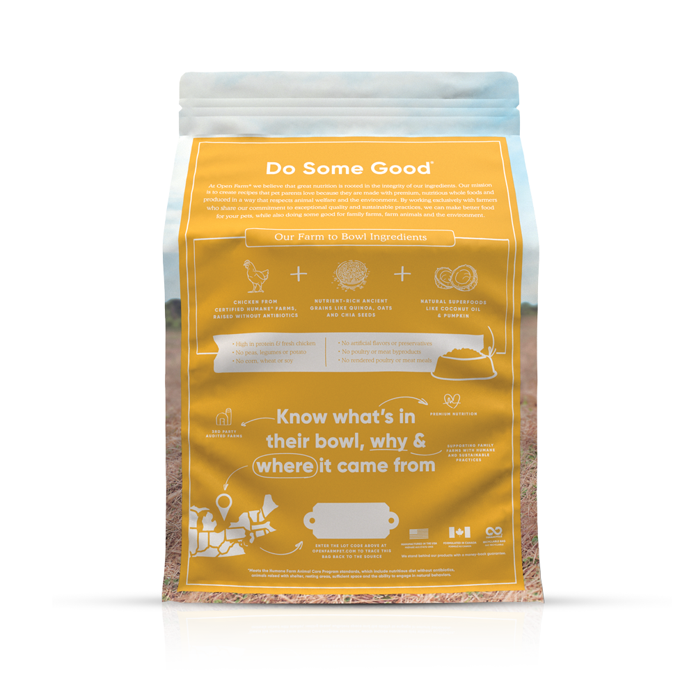 Open Farm Harvest Chicken & Ancient Grains Dog Food