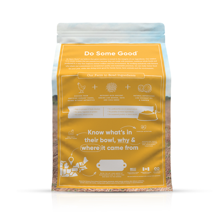Open Farm Harvest Chicken & Ancient Grains Dog Food