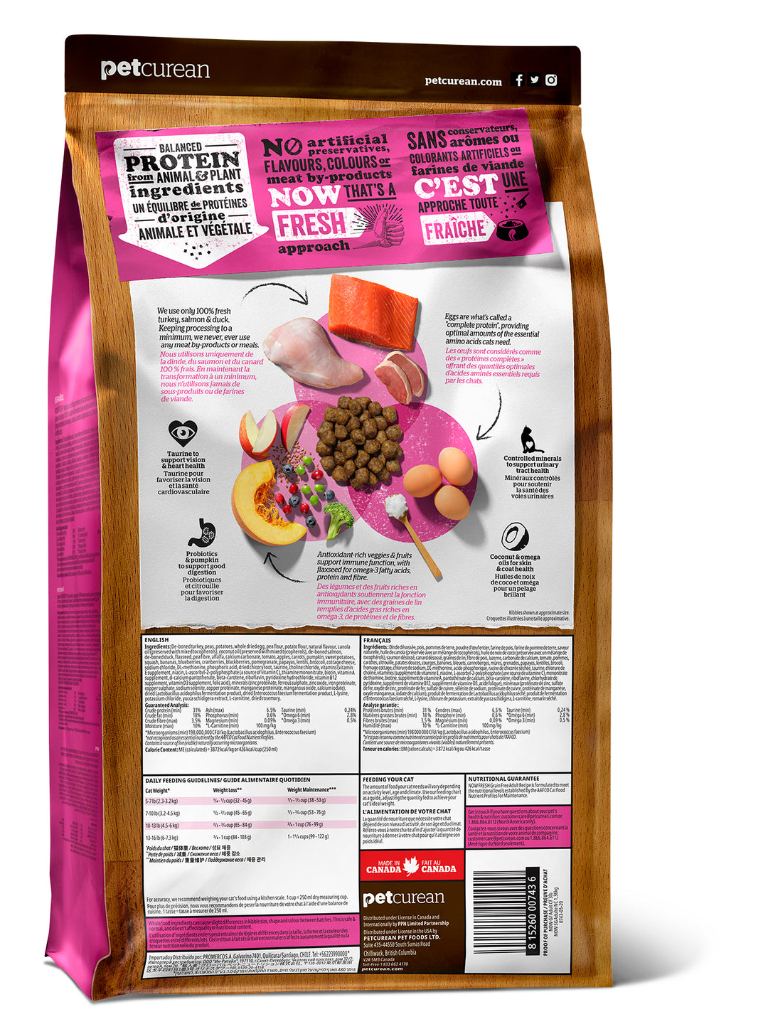 Now Fresh Adult Cat Food (Turkey, Salmon & Duck)