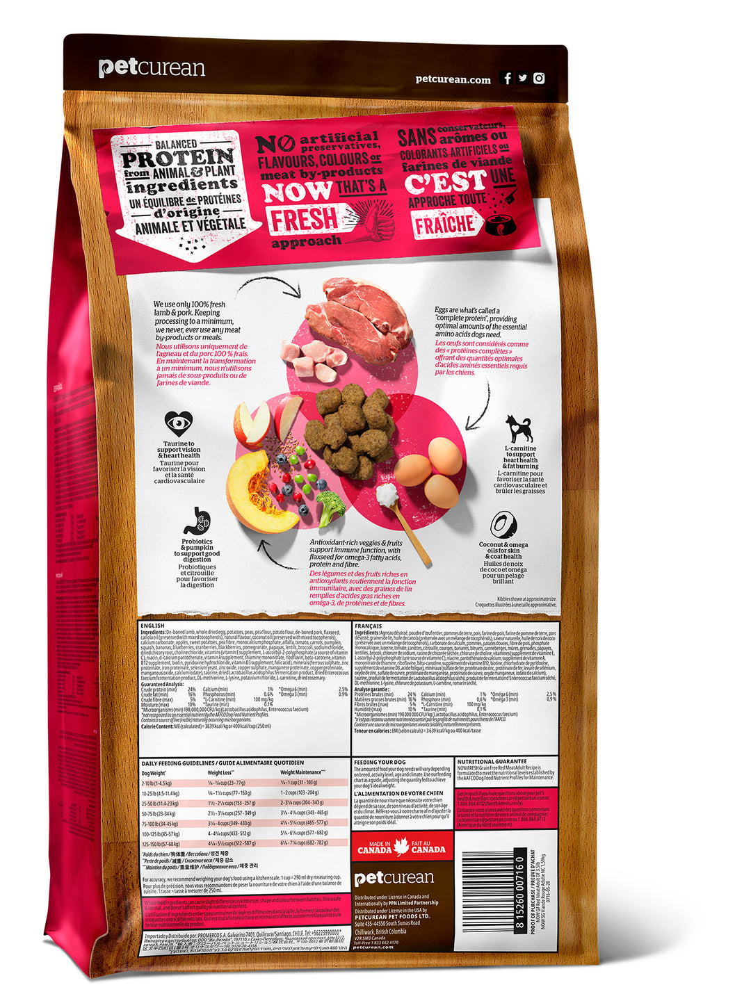 Now Fresh Adult Dog Food (Lamb & Pork)